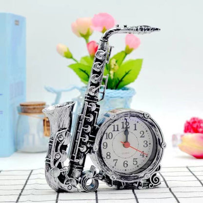 Saxophone Alarm Clock Creative Home Clock Decoration