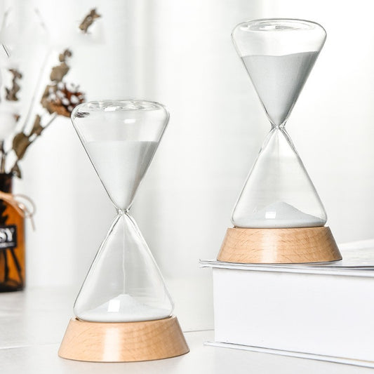 Glass Sand Clock Timer 15 Minutes